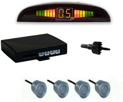 AUTO PEARL PS2S177 Premium Quality Car Silver Parking Reverse Sensors For - Hyundai I20 Type-2 - Set of 4Pcs Parking Sensor(Electromagnetic Systems)