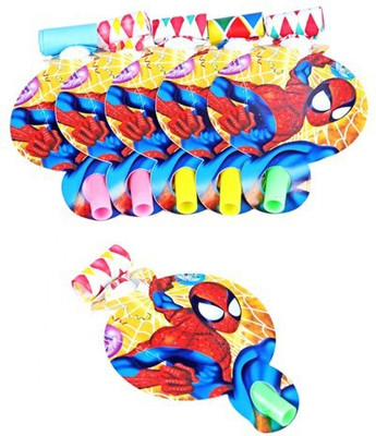 

Funcart Spiderman Party Blowouts(Pack of 6)