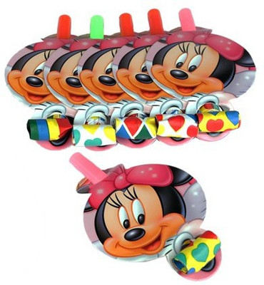

Funcart Minnie Mouse Party Blowouts(Pack of 6)