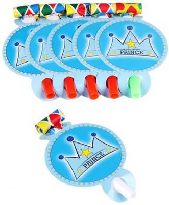 

Funcart Prince Crown Party Blowouts(Pack of 6)
