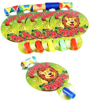 

Funcart Jungle Party Party Blowouts(Pack of 6)