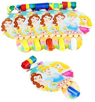 

Funcart Three Princess Party Blowouts(Pack of 6)