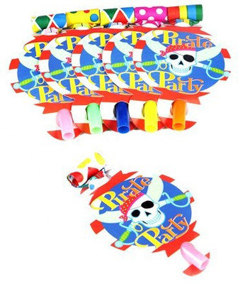 

Funcart Pirate Party Party Blowouts(Pack of 6)