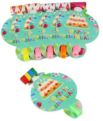 

Funcart Frolic Birthday Party Blowouts(Pack of 6)