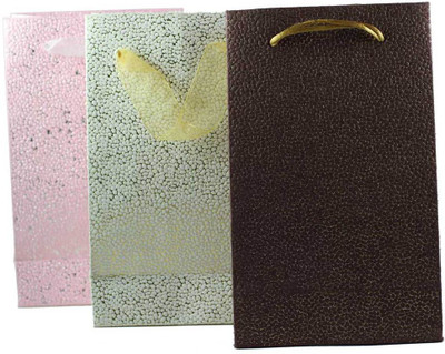 

SRIJIN Printed Party Bag(Pink, Brown, White, Pack of 3)