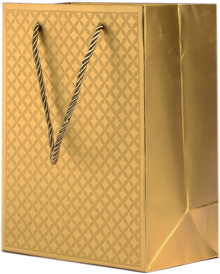 

Enwraps Solid Party Bag(Gold, Pack of 4)