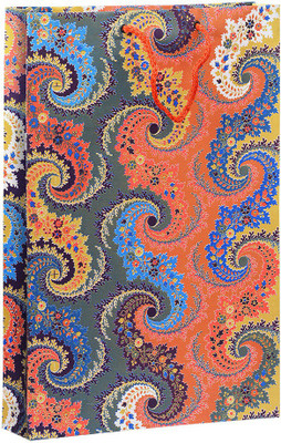 

Bdpp Paper Processers Multicolor Floral Printed Party Bag(Multicolor, Pack of 10)