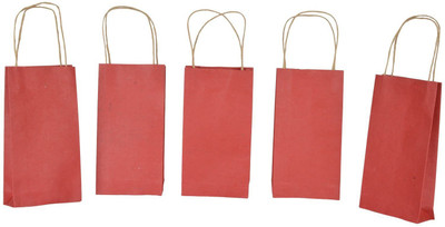 

RMantra Solid Party Bag(Red, Pack of 5)