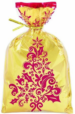 

Wilton Printed Party Bag(Gold, Pack of 8)