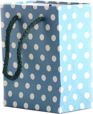 Enwraps Printed Party Bag(Green, Pack of 10)