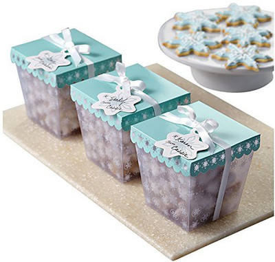 

Wilton Printed Party Box(Blue, White, Pack of 3)