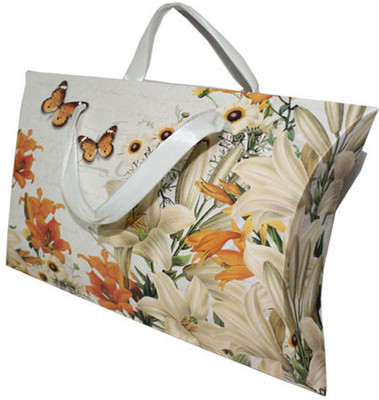 

Enwraps Curved Flower Big Paper Printed Party Bag(Multicolor, Pack of 6)