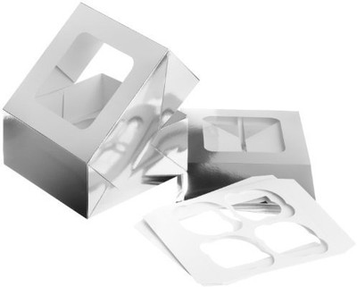 

Wilton Solid Party Box(White, Pack of 3)