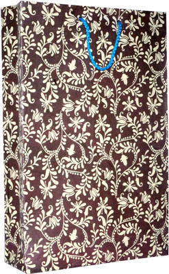 67% OFF on R S Jewels Paper Handmade Bag New Designs Combo 10 Pcs. Sets Printed Party Bag(Multicolor, Pack of 10)