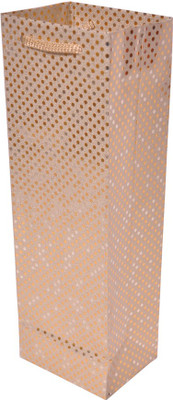 

Star Pennsylvania Italian Metallic Golden Polka Dots For Wine Bottle Set Of 5 Printed Party Bag(Gold, Pack of 5)