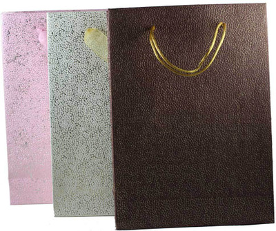 

SRIJIN Printed Party Bag(Pink, Brown, White, Pack of 3)
