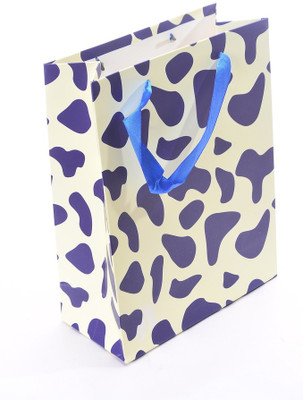 

Enwraps Abstract Print Small (3pc ) Printed Party Bag(Blue, Pack of 3)