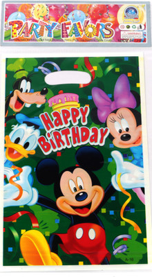 

Funcart Mickey Mouse Lootbag Printed Party Bag(Multicolor, Pack of 6)