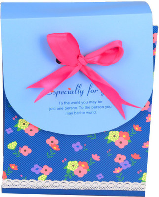 

Enwraps Printed Party Box(Blue, Pack of 4)