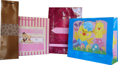 

Handmade Kreation Solid Party Bag(Multicolor, Pack of 4)