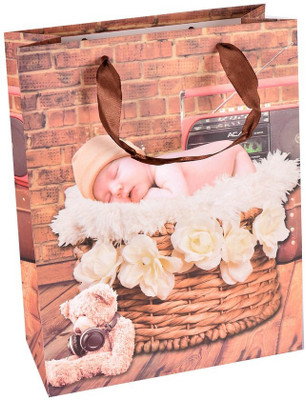 

Enwraps Printed Party Bag(Multicolor, Pack of 6)