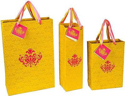 

Handmaze Printed Party Bag(Multicolor, Pack of 3)