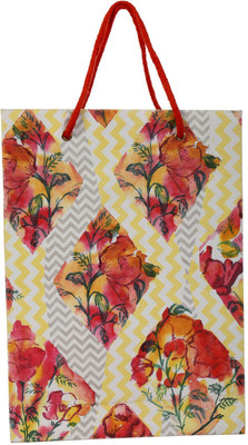 

Rajrang Printed Party Bag(Yellow, Pack of 1)