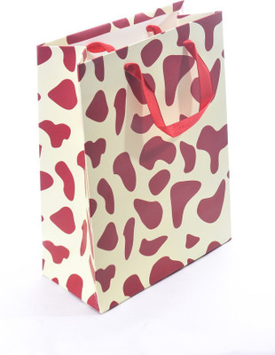 

Enwraps Abstract Print Small (3pc ) Printed Party Bag(Maroon, Pack of 3)