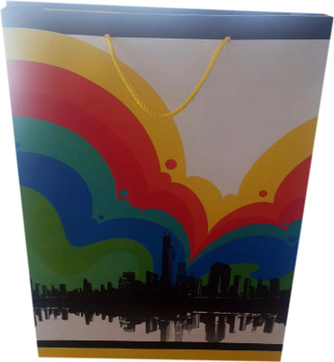 

Paper Bag Zone Printed Party Bag(Multicolor, Pack of 10)