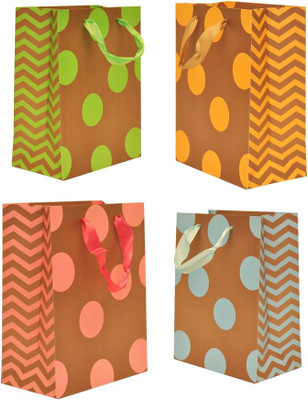 

Enwraps Printed Party Bag(Multicolor, Pack of 4)