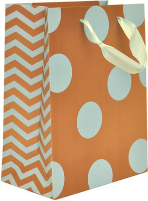 

Enwraps Printed Party Bag(Blue, Pack of 4)