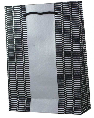 

SRIJIN Printed Party Bag(Black, Silver, Pack of 5)