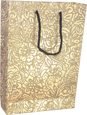 68% OFF on R S Jewels Paper Handmade Bag Ethnic Latest Designs Pack of 5 Printed Party Bag(Multicolor, Pack of 5)