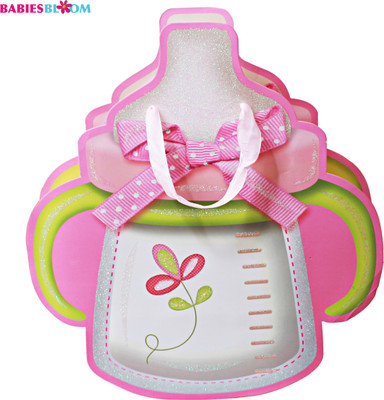 

Babies Bloom Printed Party Bag(Pink, Pack of 6)
