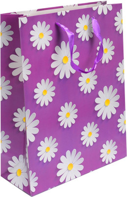 

Enwraps Printed Party Bag(Purple, Pack of 4)