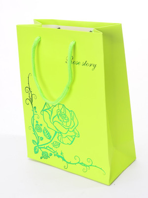 

Enwraps Rose Story Series (3pc ) Printed Party Bag(Green, Pack of 3)