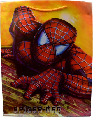 

FAB 5 Spider-Man Red Printed Party Bag(Multicolor, Pack of 12)