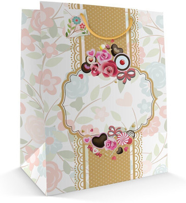 

Paper Bag Zone Printed Party Bag(White, Pack of 10)