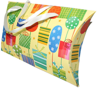 

Enwraps Curved Party Small Paper Printed Party Bag(Multicolor, Pack of 6)