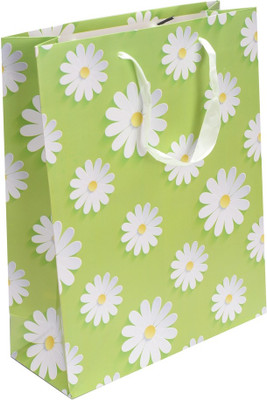 

Enwraps Printed Party Bag(Green, Pack of 4)