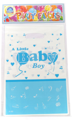 

Funcart Little Baby Boy Lootbag Printed Party Bag(Blue, Pack of 6)