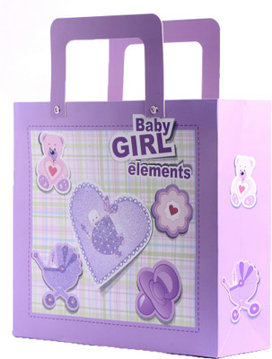 

Enwraps Printed Party Bag(Purple, Pack of 3)