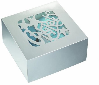 

Wilton Solid Party Box(Blue, Pack of 4)