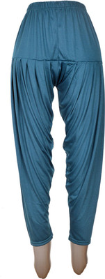 

Revinfashions Viscose Solid Patiala, Blue