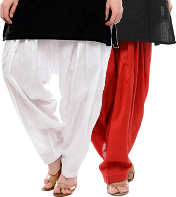 NGT Cotton Lycra Blend Solid Patiala