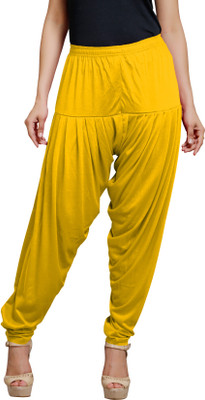 

Goodtry Viscose Solid Patiala, Gold