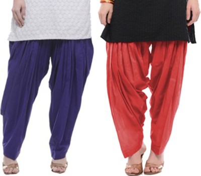 Rama Cotton Blend Solid Patiala at flipkart