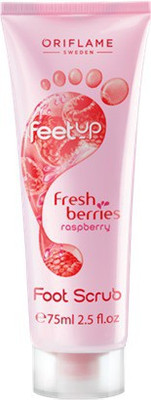 

Oriflame Sweden Feet Up Fresh Berries Raspberry Foot Scrub(75 ml, Set of 1)