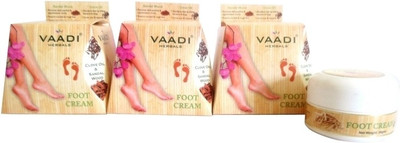 

Vaadi Herbals Value Pack of 3 Foot Cream - Clove & Sandal Oil(Set of 3)