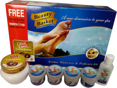 

Beauty Basket Aroma Manicure & Pedicure Kit(90 g, Set of 5)